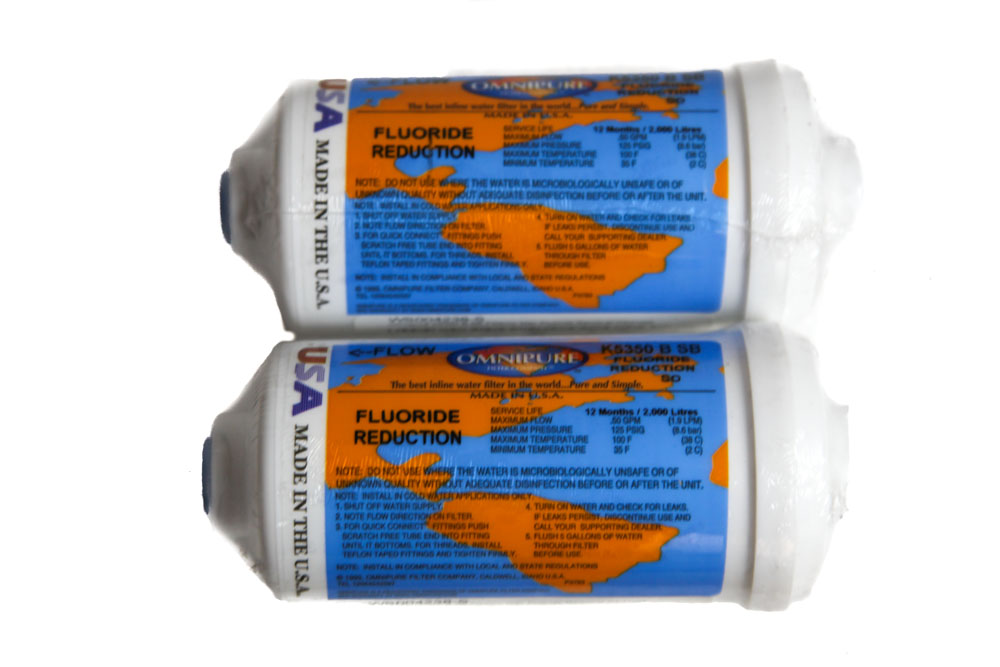 (image for) Fluoride Reduction elements cartridges(Fits Doulton - 2Pk)