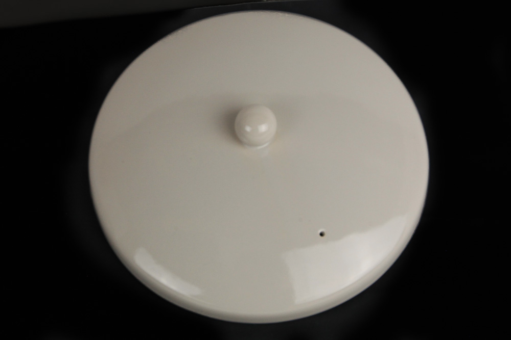(image for) replacement Cream/White Lid for Stefani Ceramic Benchtop Units
