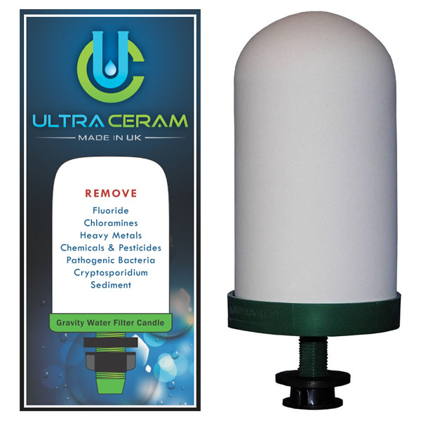 (image for) UltraCeram Fluoride Removal Cartridge 5" - Volume Discounts - Click Image to Close