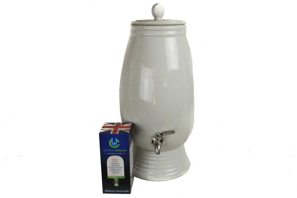 (image for) Benchtop Water Filter - Alabaster 9.5L - Click Image to Close