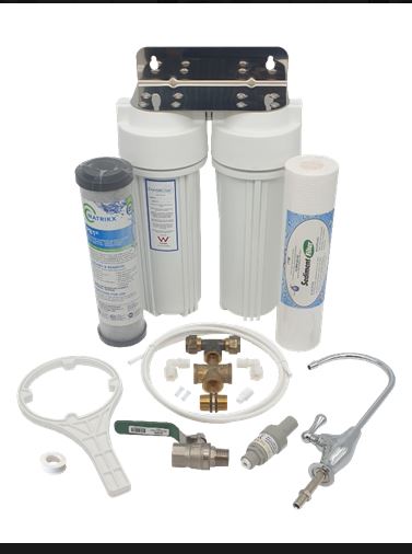 Complete Undersink System including modern faucet tap (AquaPro)