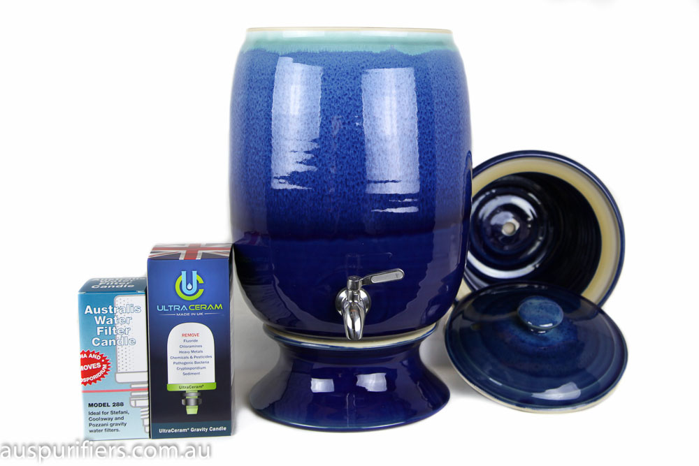 (image for) Benchtop Water Purifier - Billabong Blue Sapphire 14L* - Click Image to Close