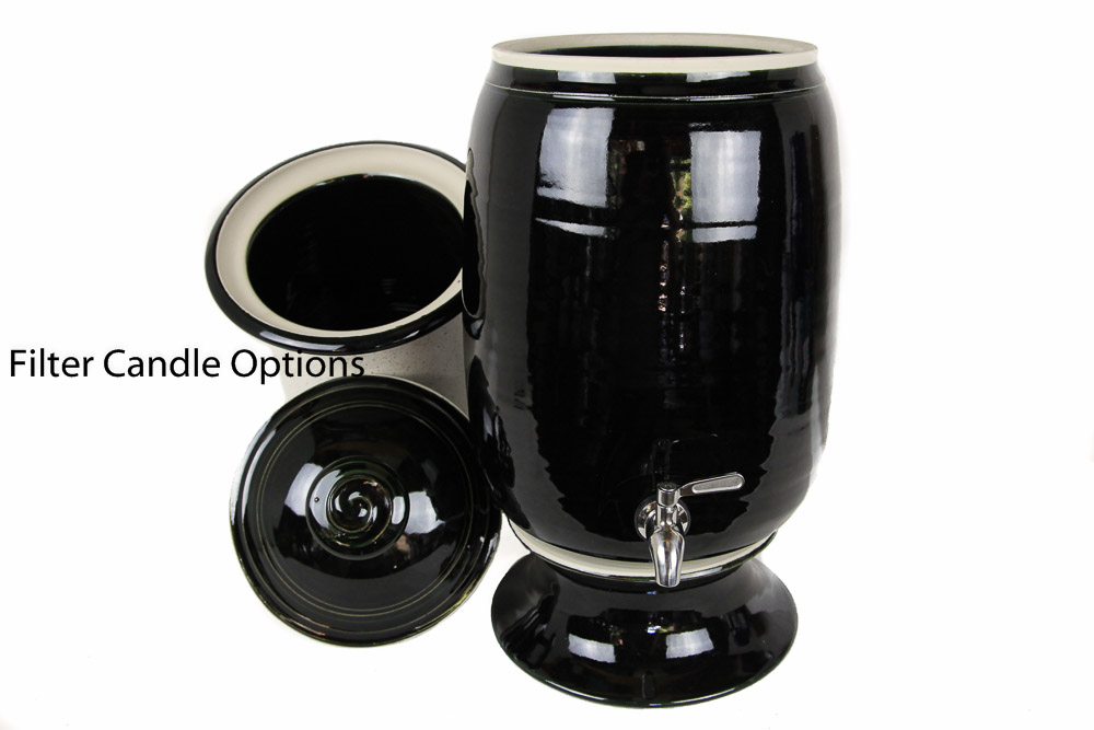 (image for) Benchtop Water Filter Billabong - Gloss Black - Click Image to Close