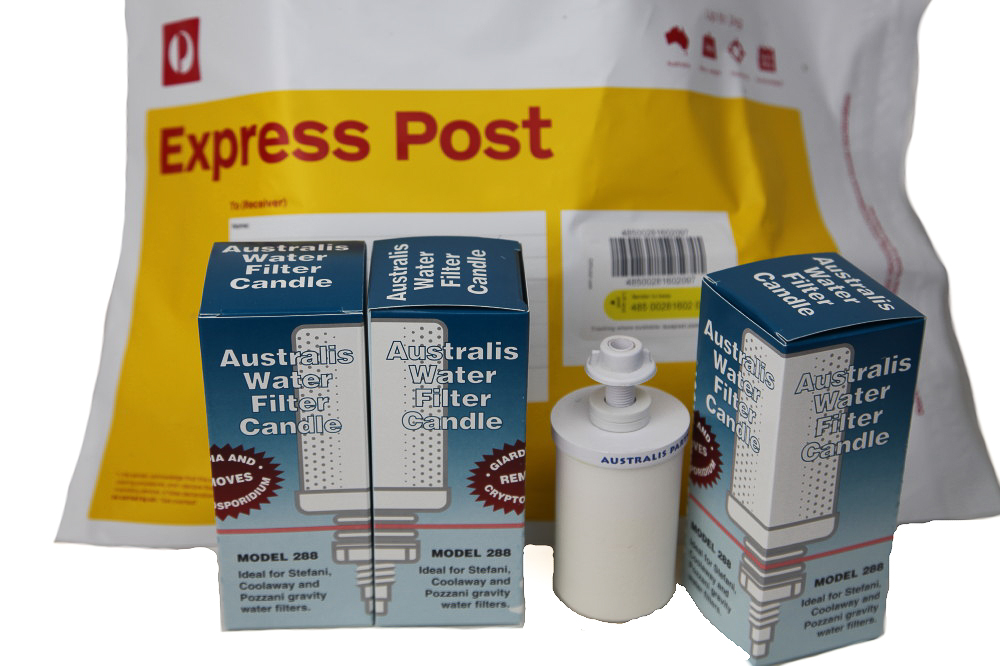 Australis Water Filter (Model 288) 3 Pack Express Post Australia