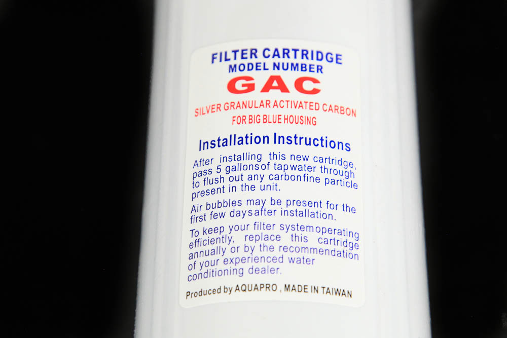 (image for) GAC 20" replacement Wholehouse/Water Tank Water filter cartridge - Click Image to Close