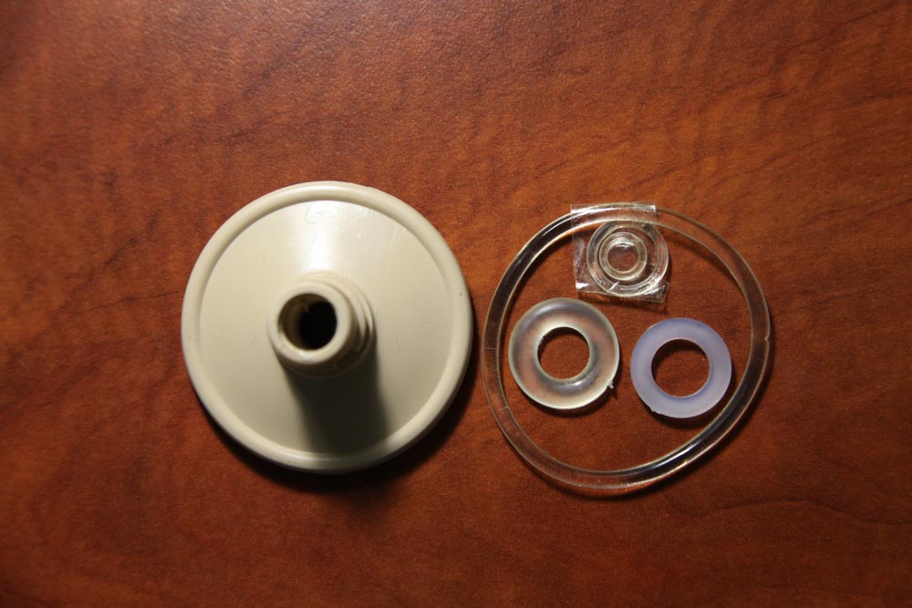 Replace Pozzani pressure filter unit washers & O-rings