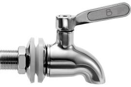 Solid Stainless Steel Replacement Tap - Click Image to Close